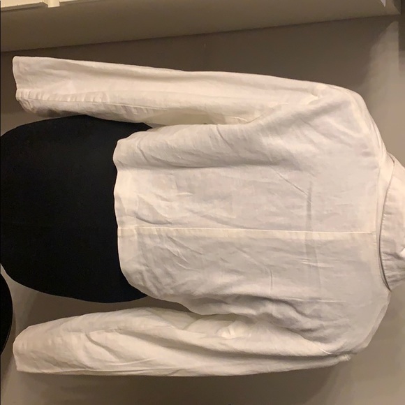 NWT - White crop top blazer - Picture 2 of 4